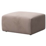 Rodier Bež tabure iz rebrastega žameta Villet – | Shoptok.si
