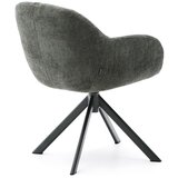 Kave Home Temno zelen jedilni stol Dorina – | Shoptok.si