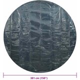  Plutajući PE solarni pokrov za bazen 381 cm crno-plavi | shoptok.hr