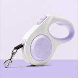 INF Samodejna zložljiva povodec za pse in mačke, lahka ABS zasnova Purple, (5000302046) | Shoptok.si
