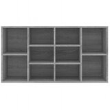  Klupa za cipele boja hrasta 103x30x55 cm konstruirano drvo Siva | shoptok.hr