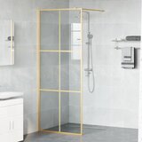  Zid za walk-in tuš Zlatno 80 x 195 cm Staklo otporno na udarce | shoptok.hr