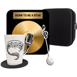  Darilni set za glasbenika – Rojen za zvezdo (retro stil) - Froster - Rojstni dan - Božič | Shoptok.si