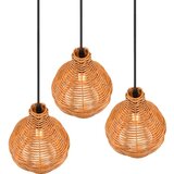 REALITY Luster na sajli SPROUT 3xE14/40W/230V braon/ratan | Eponuda.com