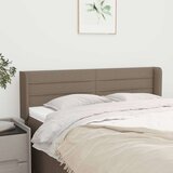  Vzglavje z ušesi taupe 147x16x78/88 cm blago, (20794266) Cene