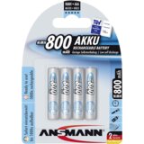 Ansmann Micro (AAA) akumulator NiMH maxE HR03 800 mAh 1.2 V 4 kosi, (20438084) | Shoptok.si