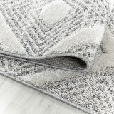 Lesnina-XXXL tkana preproga pisa 4707 grau tkano siva | Shoptok.si