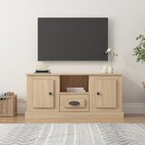 vidaXL TV omarica sonoma hrast 100x35,5x45 cm inženirski les Cene