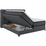 Premium Living Postelja Boxspring Carmen C, Antracit, 160x200 | Shoptok.si