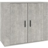 Maison Chic Komoda - Predalnik betonsko siva 80x33x70 cm inženirski les, (21718476) Cene