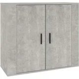 Komoda siva boja betona 80 x 33 x 70 cm od konstruiranog drva