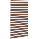 Zebra zavjesa Smeđa 120x230 cm Širina tkanine 115,9 cm Poliester | Shoptok.si