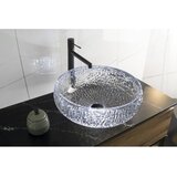 Sapho Crni stakleni okrugao umivaonik ø 42 cm Gaviota – | shoptok.hr