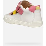Geox White Girls Barefoot Sneakers with Open Instep Steppieup - Girls | shoptok.hr