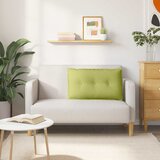  Jastuk za leđa Svijetlo zelena 80 x 19 x 50 cm tkanina | shoptok.hr