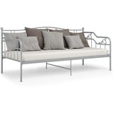  Za krevet na razvlačenje sivi metalni 90 x 200 cm | shoptok.hr