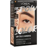 Loreal L'Oréal Paris polobstojna barva za obrvi- Brow Color Semi-Permanent Eyebrow Tint - 3.0 Dark Brunette