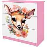  Dječja komoda - BAMBI - roza | shoptok.hr