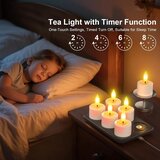 PCHERO 6x polnilne LED čajne svečke s postajo | Shoptok.si
