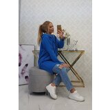 Kesi Insulated sweatshirt with longer back purple blue | Eponuda.ba