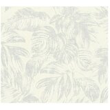 AS Creation Casual Living Flis tapeta (Bijela, srebrna, bež, Floral, 10,05 x 0,53 m) | shoptok.hr