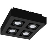 Eglo 31065 - LED spot svetiljka MENDOZA 4xLED/4,7W/230V 3000K crna | Eponuda.com