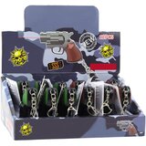 Mini privjesak za ključeve revolver s LED diodama i laseroom 6.5 cm - uzorak šaljemo nasumično | Shoptok.si