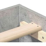  Posteljni okvir brez vzmetnice 160x200 cm inženirski les, (21790705) | Shoptok.si