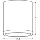 Candellux STROPNA SVETILKA 6.8/6.8/7.5 cm | Shoptok.si