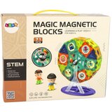  Magnetne kocke 3D vrtuljak 71 elemenata | shoptok.hr