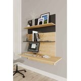 Hanah home Radni sto Pooh Sapphire Oak Black | ePonuda.com