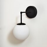  Zidna lampa MOON 1xE27/15W/230V crna | Eponuda.com
