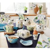 Cooksmart ® Bel/moder keramičen čajnik Forest Birds – | Shoptok.si