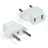  JWD-USA Adapter za utikač, USA na EU, 6A/125V/250V, Beli | Eponuda.com