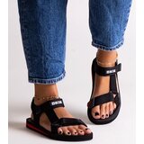 D/CEO marka niezdefiniowana Black sports sandals Big Star | Shoptok.si