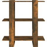 Ormarić za knjige / pregrada boja dimljenog hrasta 80x30x87 cm | shoptok.hr