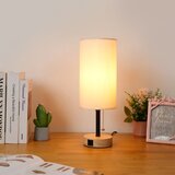  Brilagi - Stona lampa sa USB priključkom TABLON 1xE27/25W/230V hrast/crna/krem | Eponuda.com