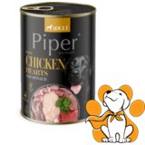 Piper Dog Chicken Hearts 400g, Vlažna Hrana Sa Pilećim Srcima Za Mišićnu Snagu | Eponuda.com