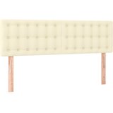  box spring s madracem LED krem 140x200cm od umjetne kože | shoptok.hr