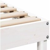  Krevetna konstrukcija Bijelo 80 x 210 cm Čvrsto borovo drvo | shoptok.hr