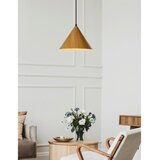 Candellux Lighting rjava viseča svetilka s steklenim senčnikom ø 25 cm dunca | Shoptok.si