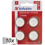 Verbatim 10x4 CR 2430 Lithium Batterie 49534 | shoptok.hr