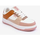 Big Star Women's Sports Shoes Sneakersy MM274355 brown-pink