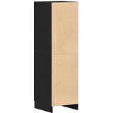  Kuhinjski ormarić crni 38x41,5x131,5 cm od konstruiranog drva | Eponuda.com