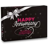 Spielehelden Happy Anniversary Black Edition, igra s kartami za pare, 110 vprašanj, darilna škatla, v angleškem jeziku Cene