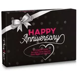 Happy Anniversary Black Edition, kartaška igra za parove, 110 pitanja, poklon kutija, na engleskom jeziku