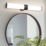 Nettlife črna LED svetilka za ogledalo, 8 W, 4000 K, nevtralno bela, vodoodporna IP44, (5000491201) Cene