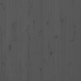  Zidno uzglavlje sivo 156x3x91,5 cm od masivne borovine | shoptok.hr