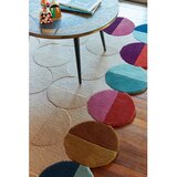Flair Rugs Bež ročno tkana volnena preproga 200x290 cm Mia Textured Scallop – | Shoptok.si