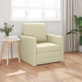  Krevet na razvlačenje 60cm Krema Umjetna koža | shoptok.hr
